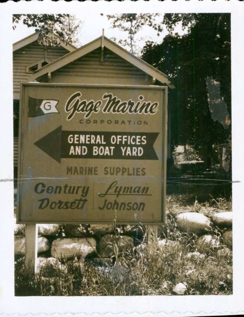 gage marine sign