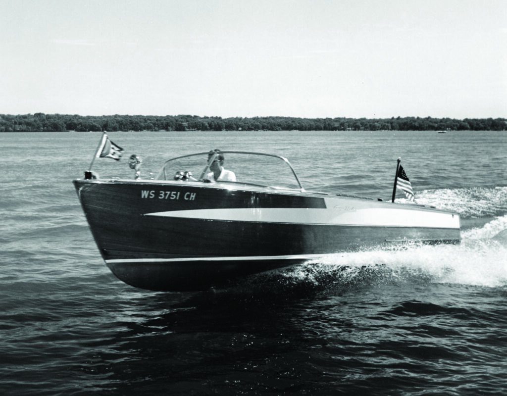 man in a boat on the water