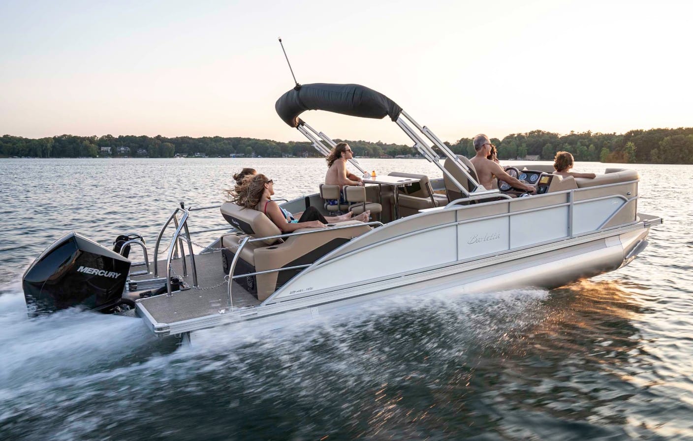 Used Barletta Cabrio Ultra Lounge Luxury Pontoon Boats For Sale