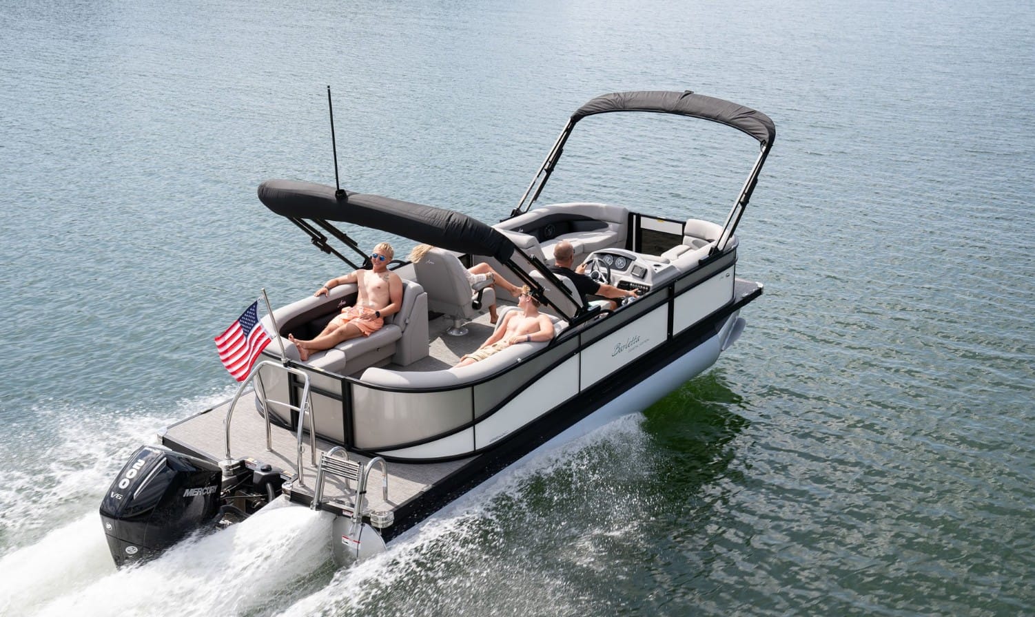 Used Barletta Aria Quad Lounge Luxury Pontoon Boats For Sale