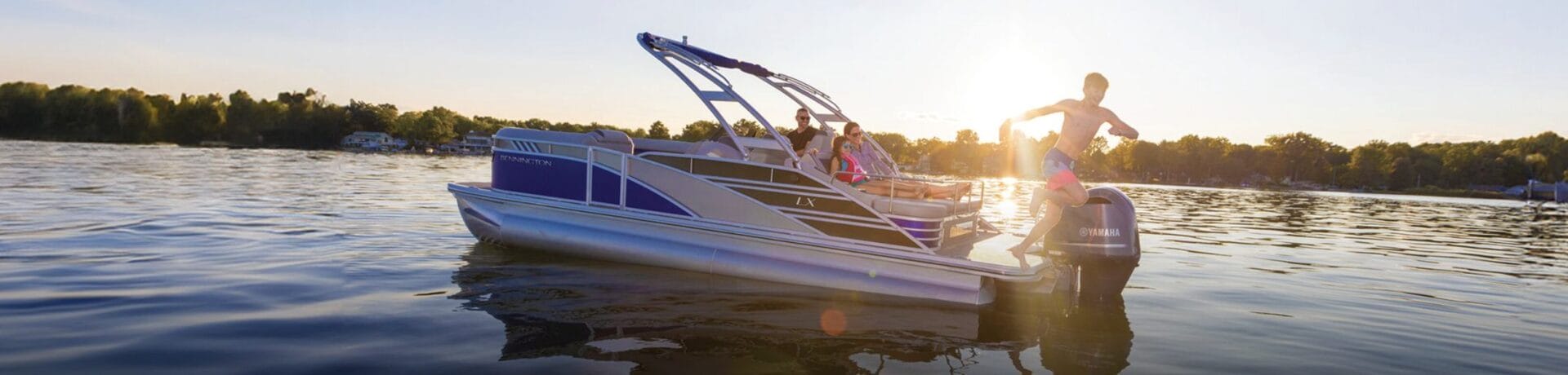 New Bennington L Line Luxury Entertainment Tritoon Boats For Sale